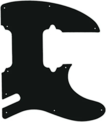 WD Custom Pickguard For Charvel 2020 Pro-Mod So-Cal Style 2 HH 2PT #01A Black Acrylic