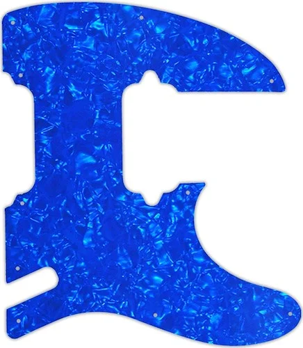 WD Custom Pickguard For Charvel 2020 Pro-Mod So-Cal Style 2 HH 2PT #28BU Blue Pearl/White/Black/White