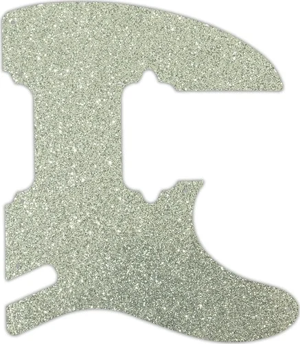 WD Custom Pickguard For Charvel 2020 Pro-Mod So-Cal Style 2 HH 2PT #60SS Silver Sparkle 