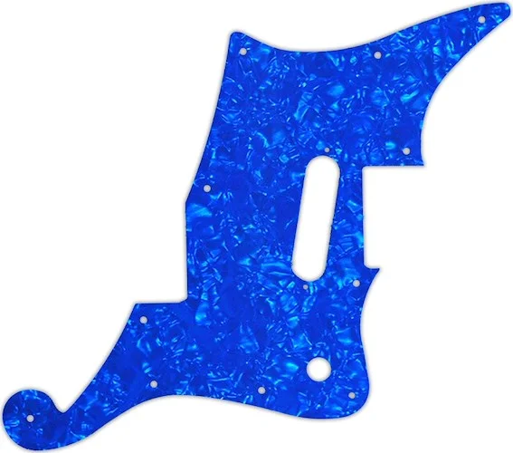 WD Custom Pickguard For D'Angelico Premier Bedford With Tremolo #28BU Blue Pearl/White/Black/White