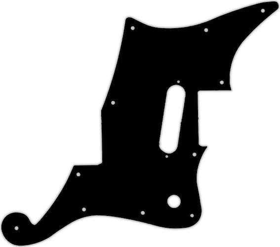 WD Custom Pickguard For D'Angelico Premier Bedford With Tremolo #39 Black/Cream/Black/Cream/Black