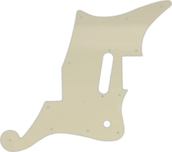 WD Custom Pickguard For D'Angelico Premier Bedford With Tremolo #55S Parchment Solid