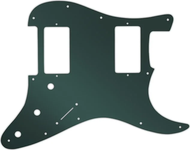 WD Custom Pickguard For Dual Humbucker Fender Stratocaster #10S Smoke Mirror