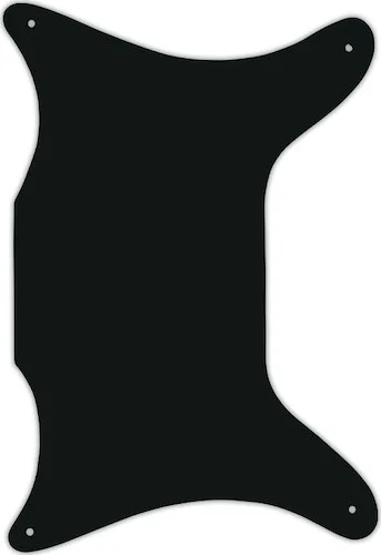 WD Custom Pickguard For Epiphone 1962-1969 Coronet #01A Black Acrylic