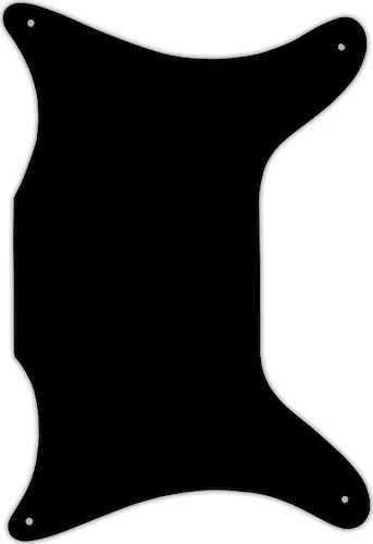 WD Custom Pickguard For Epiphone 1962-1969 Coronet #01T Black Thin