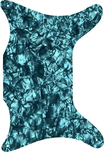 WD Custom Pickguard For Epiphone 1962-1969 Coronet #28AQ Aqua Pearl/Black/White/Black