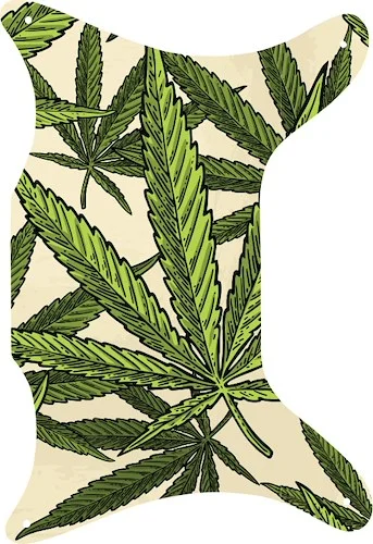 WD Custom Pickguard For Epiphone 1962-1969 Coronet #GC02 Cannabis Leaf Graphic