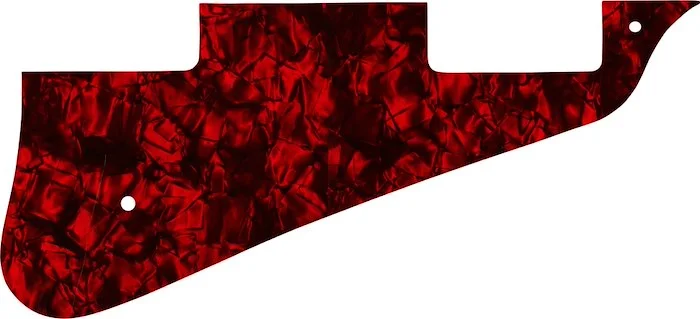 WD Custom Pickguard For Epiphone 2009 Les Paul Standard #28DRP Dark Red Pearl/Black/White/Black