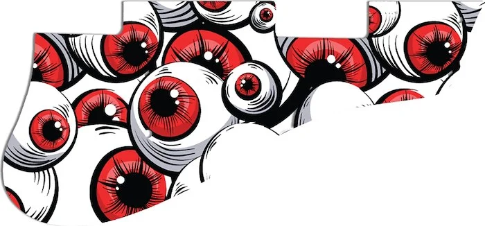 WD Custom Pickguard For Epiphone 2011-2012 Limited Editon 50th Anniversary Casino #GHA01 Red Eye Graphic