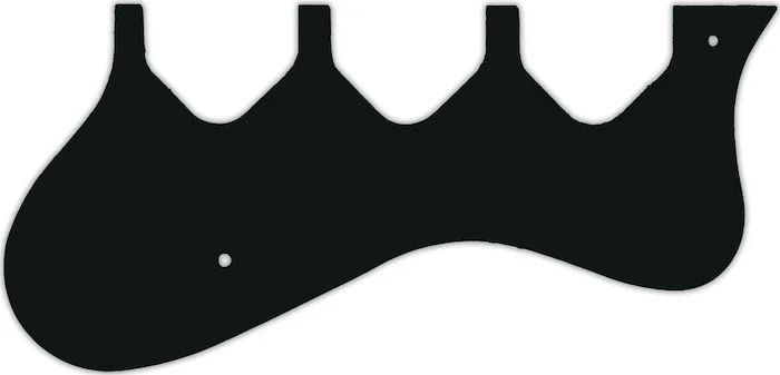 WD Custom Pickguard For Epiphone 2011-Present Riviera Custom P93 #01A Black Acrylic