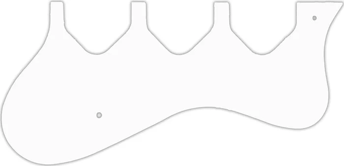 WD Custom Pickguard For Epiphone 2011-Present Riviera Custom P93 #02 White