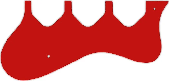 WD Custom Pickguard For Epiphone 2011-Present Riviera Custom P93 #07 Red/White/Red