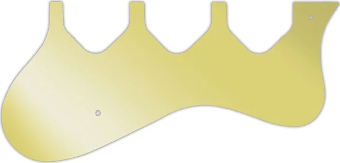 WD Custom Pickguard For Epiphone 2011-Present Riviera Custom P93 #10GD Gold Mirror