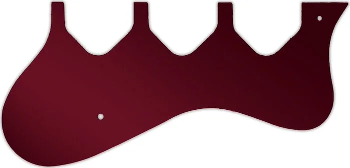 WD Custom Pickguard For Epiphone 2011-Present Riviera Custom P93 #10R Red Mirror