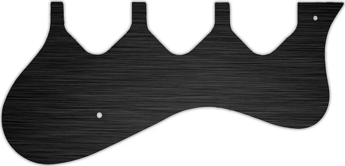 WD Custom Pickguard For Epiphone 2011-Present Riviera Custom P93 #27 Simulated Black Anodized