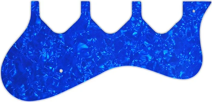 WD Custom Pickguard For Epiphone 2011-Present Riviera Custom P93 #28BU Blue Pearl/White/Black/White