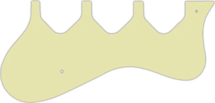 WD Custom Pickguard For Epiphone 2011-Present Riviera Custom P93 #34 Mint Green 3 Ply