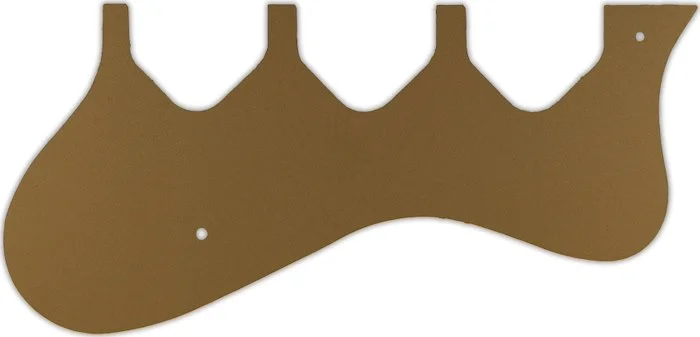 WD Custom Pickguard For Epiphone 2011-Present Riviera Custom P93 #59 Gold/Clear/Gold