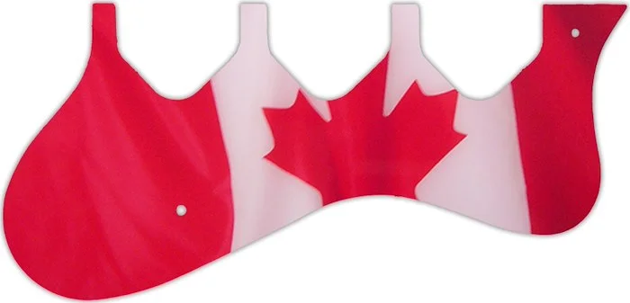 WD Custom Pickguard For Epiphone 2011-Present Riviera Custom P93 #G11 Canadian Flag Graphic