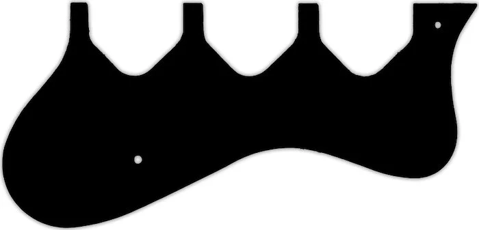 WD Custom Pickguard For Epiphone 2011-Present Riviera Custom P93 #03G Black/Green/Black