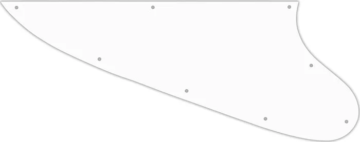 WD Custom Pickguard For Epiphone Limited Edition Joe Bonamassa Treasure Firebird-I #04 White/Black/W