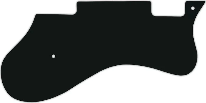 WD Custom Pickguard For Epiphone Riviera #01A Black Acrylic