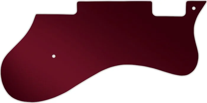 WD Custom Pickguard For Epiphone Riviera #10R Red Mirror