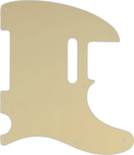 WD Custom Pickguard For Fender 1954-Present USA or 2002-Present Made In Mexico Telecaster #06T Cream