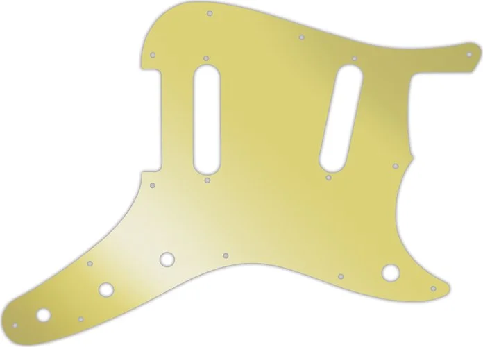 WD Custom Pickguard For Fender 1956-1964 Duo-Sonic #10GD Gold Mirror