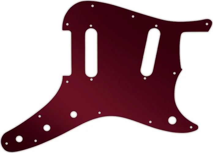 WD Custom Pickguard For Fender 1956-1964 Duo-Sonic #10R Red Mirror