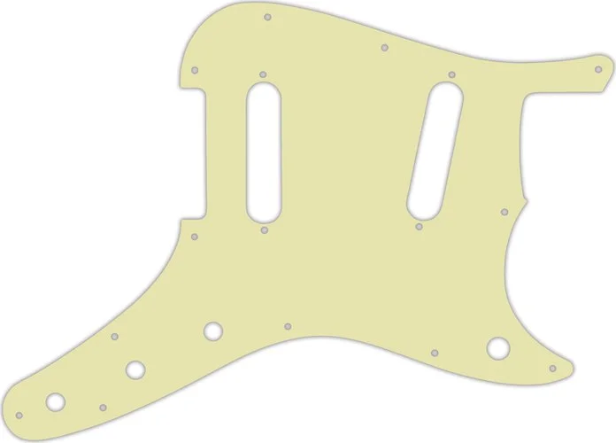 WD Custom Pickguard For Fender 1956-1964 Duo-Sonic #34 Mint Green 3 Ply