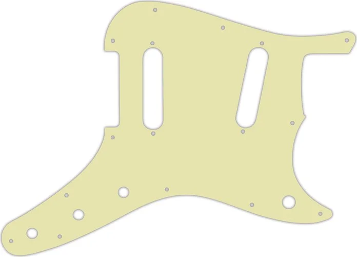 WD Custom Pickguard For Fender 1956-1964 Duo-Sonic #34S Mint Green Solid