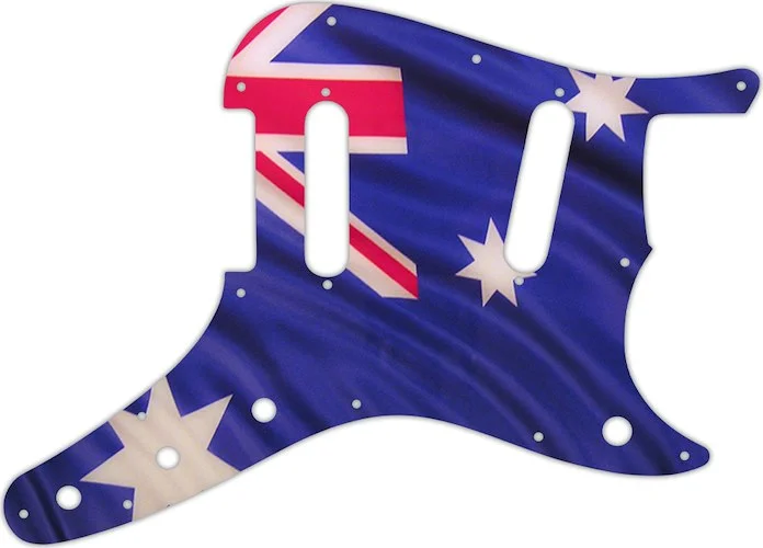 WD Custom Pickguard For Fender 1956-1964 Duo-Sonic #G13 Aussie Flag Graphic