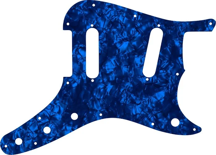 WD Custom Pickguard For Fender 1956-1964 Duo-Sonic 12 Hole #28DBP Dark Blue Pearl/Black/White/Black