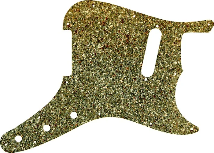 WD Custom Pickguard For Fender 1957-1976 Musicmaster #60GS Gold Sparkle 