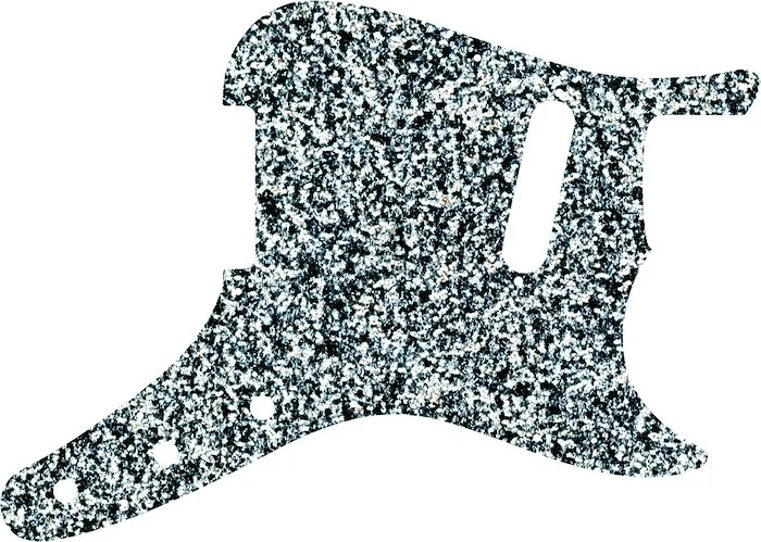 WD Custom Pickguard For Fender 1957-1976 Musicmaster #60SS Silver Sparkle 