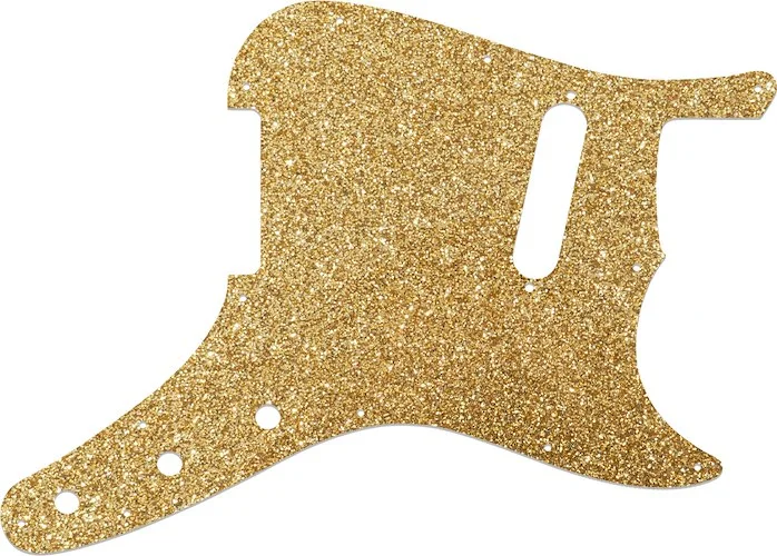 WD Custom Pickguard For Fender 1957-1976 Musicmaster #60RGS Rose Gold Sparkle 