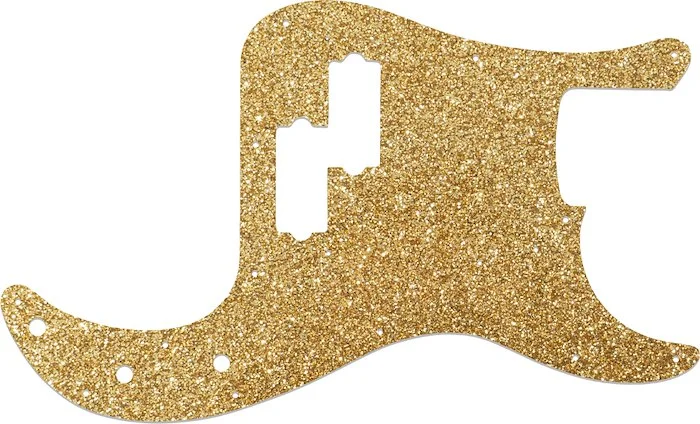 WD Custom Pickguard For Fender 1962-1964 Precision Bass #60RGS Rose Gold Sparkle 