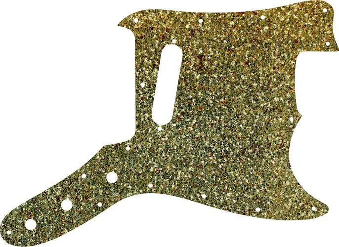 WD Custom Pickguard For Fender 1967-1981 Bronco #60GS Gold Sparkle 