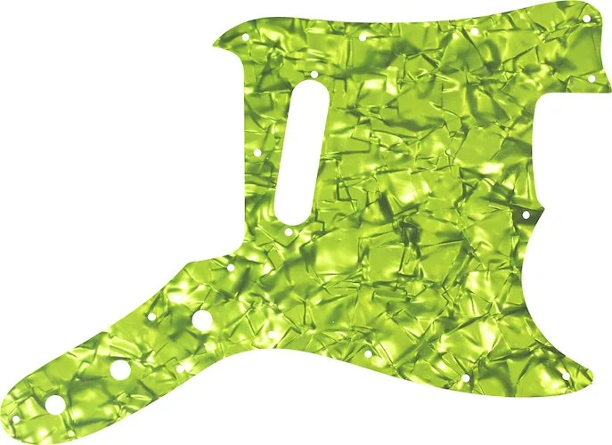 WD Custom Pickguard For Fender 1967-1981 Bronco #28LGR Lime Green Pearl