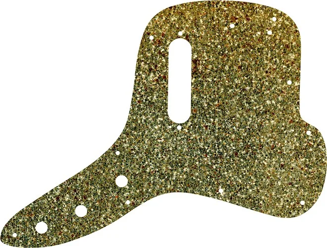 WD Custom Pickguard For Fender 1971-1977 Musicmaster Bass #60GS Gold Sparkle 