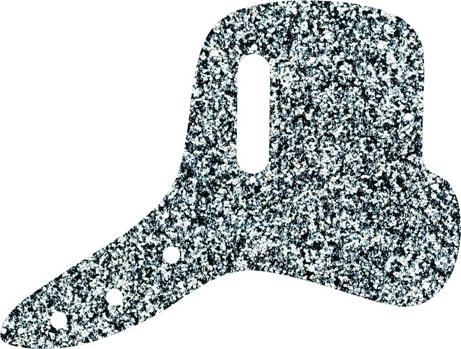 WD Custom Pickguard For Fender 1971-1977 Musicmaster Bass #60SS Silver Sparkle 