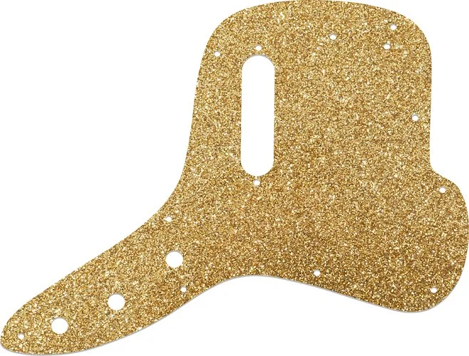 WD Custom Pickguard For Fender 1971-1977 Musicmaster Bass #60RGS Rose Gold Sparkle 