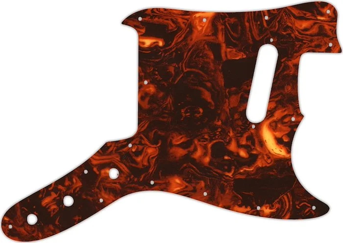 WD Custom Pickguard For Fender 1976-1981 Musicmaster #05F Faux Tortiose