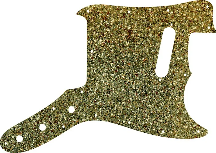 WD Custom Pickguard For Fender 1976-1981 Musicmaster #60GS Gold Sparkle