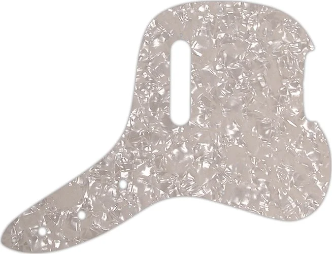 WD Custom Pickguard For Fender 1978 Musicmaster Bass #28A Aged Pearl/White/Black/White