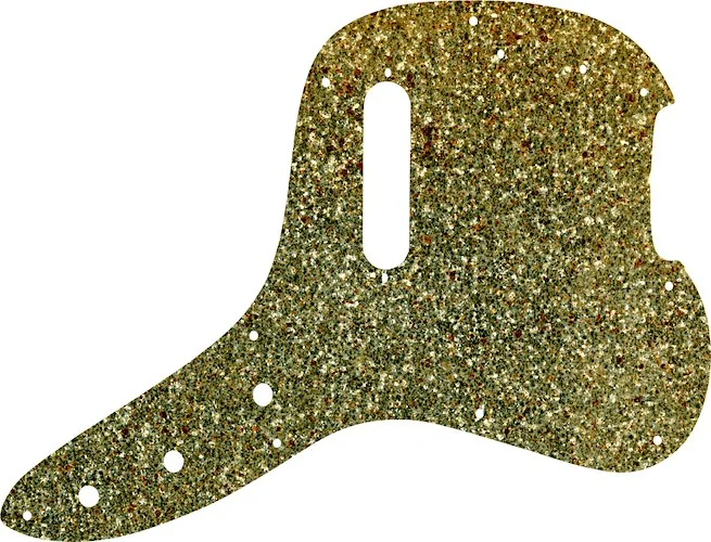 WD Custom Pickguard For Fender 1978 Musicmaster Bass #60GS Gold Sparkle 