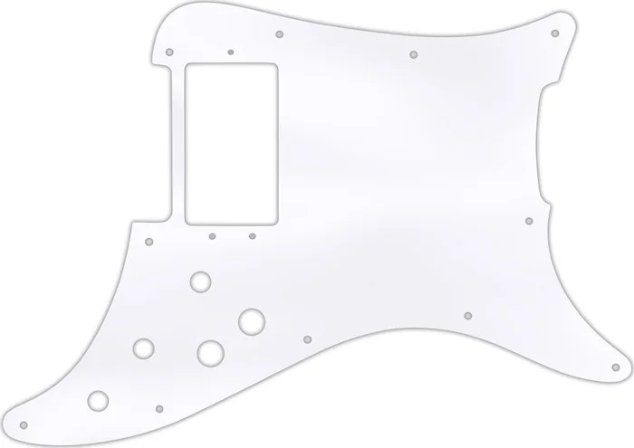 WD Custom Pickguard For Fender 1979-1982 Lead I #45 Clear Acrylic