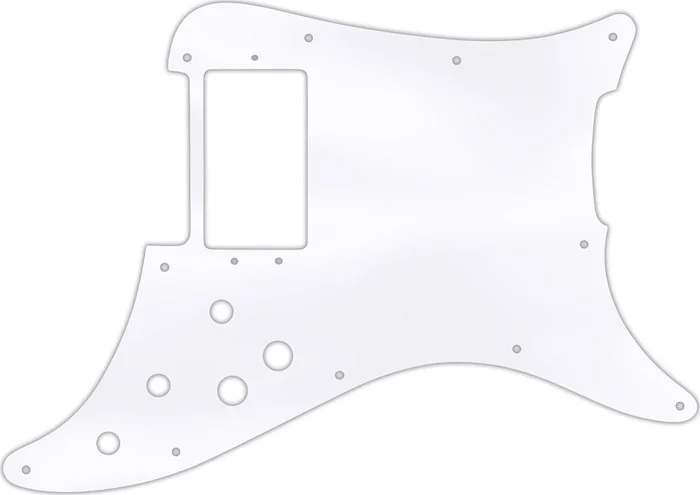 WD Custom Pickguard For Fender 1979-1982 Lead I #45T Clear Acrylic Thin