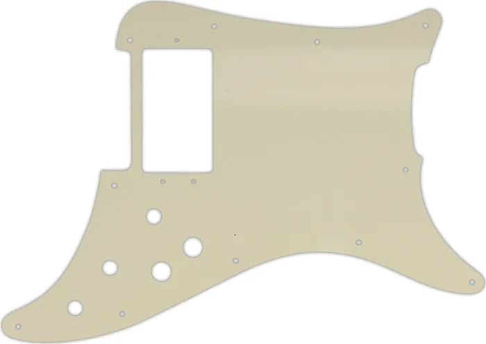 WD Custom Pickguard For Fender 1979-1982 Lead I #55 Parchment 3 Ply